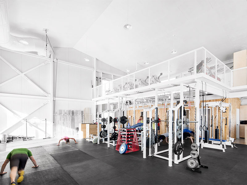 《杭州詹士健身房》裝修設計風格