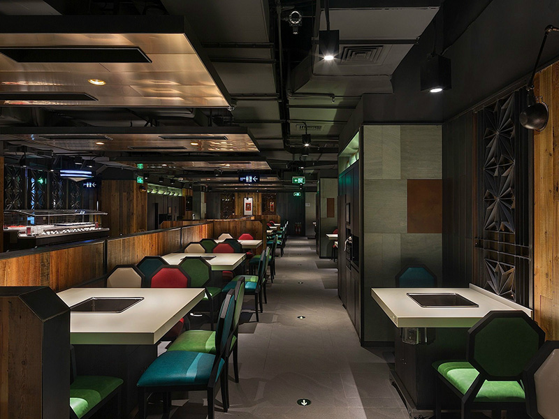 杭州海底撈火鍋店裝修設計效果圖